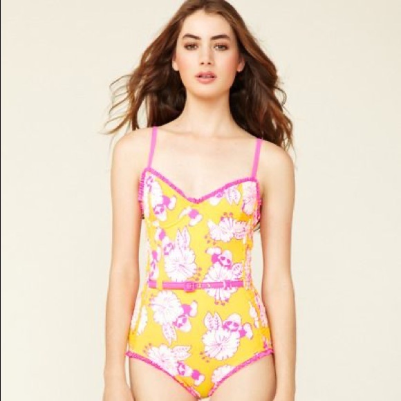 Marc By Marc Jacobs Other - LAST CALL Toucan Ruffled Maillot Marc Jacobs Swim